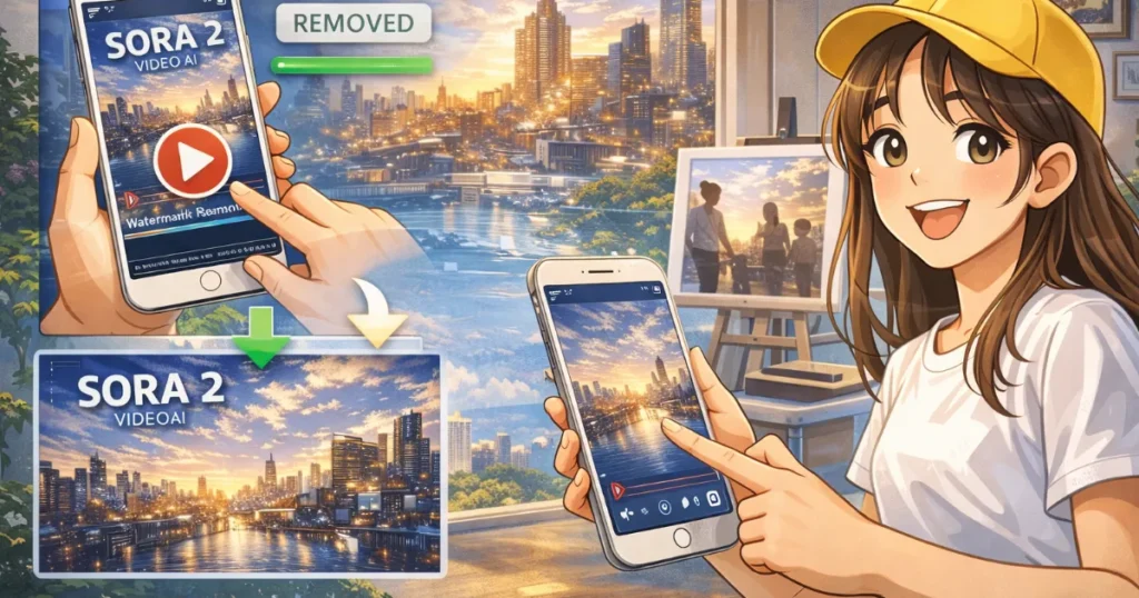 Các website tải video Sora 2 không logo miễn phí