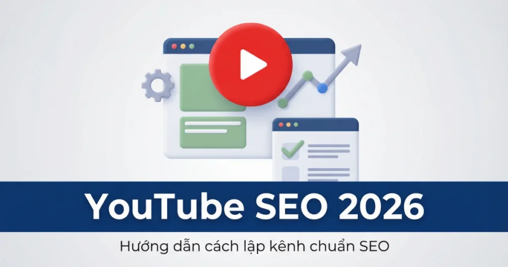 Hướng dẫn tạo kênh youtube chuẩn seo mới nhất 2026