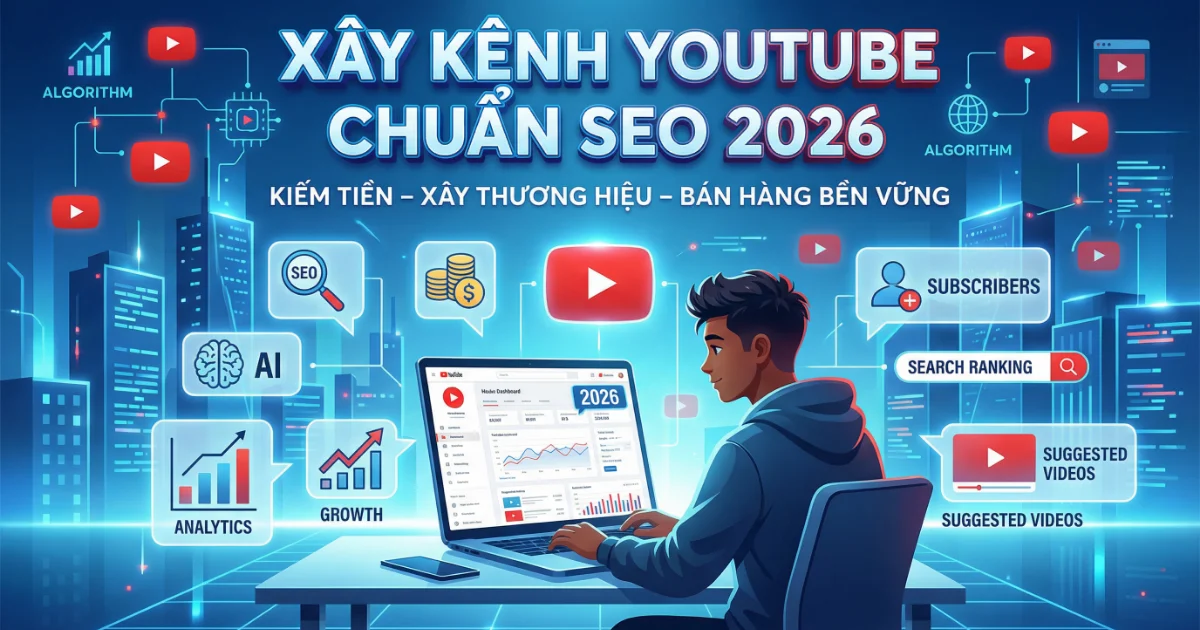 Vì sao cần tạo kênh YouTube chuẩn SEO